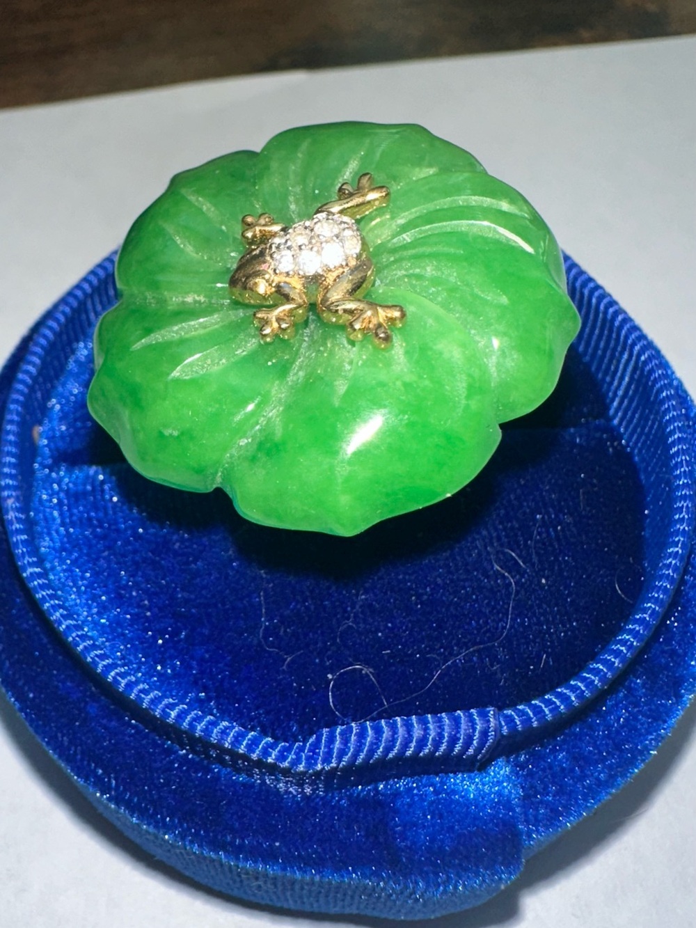 Verdant Green Jade Ring